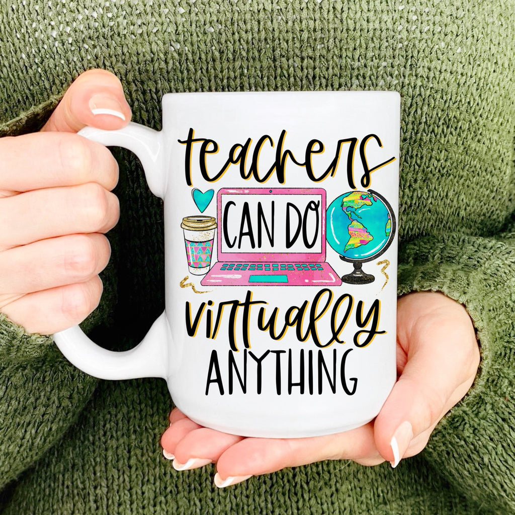 30 OZ I AM A TEACHER WHAT'S YOUR SUPERPOWER MUG