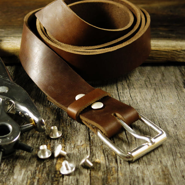 Belt Build Kit - Copper Roller Buckle 