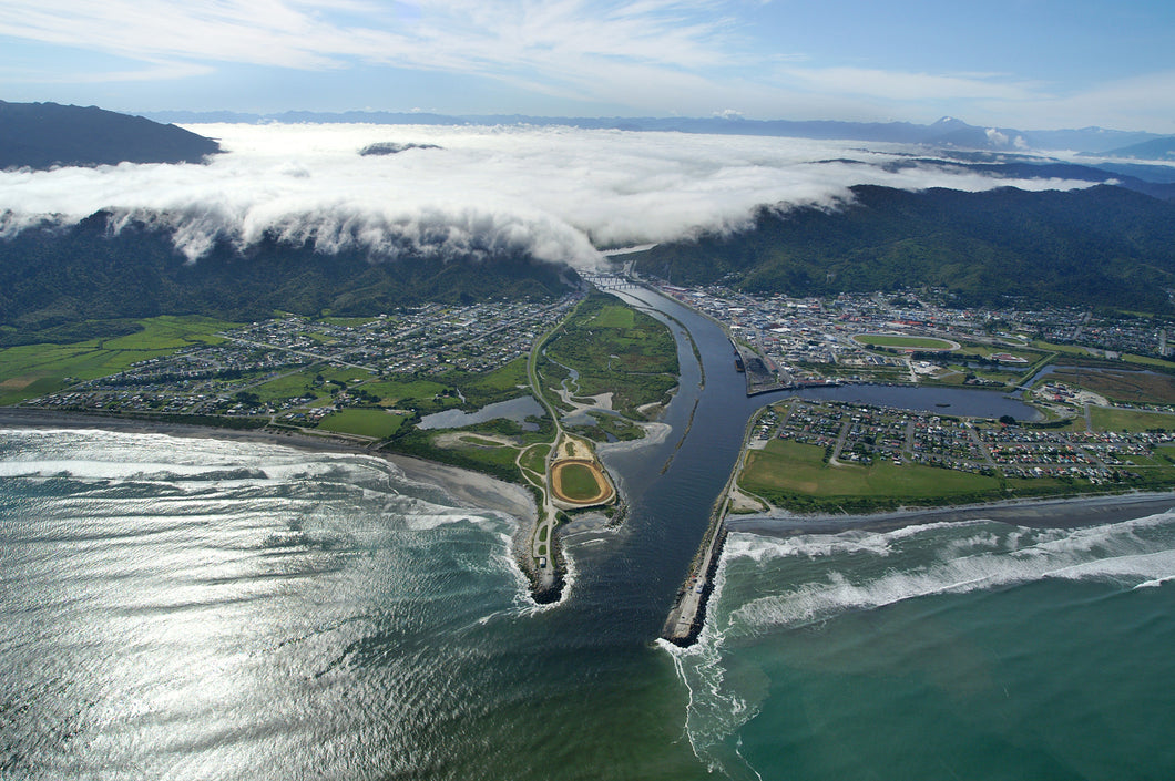 Greymouth Aerial with Barber – Nimmo Photography, Gallery & Store