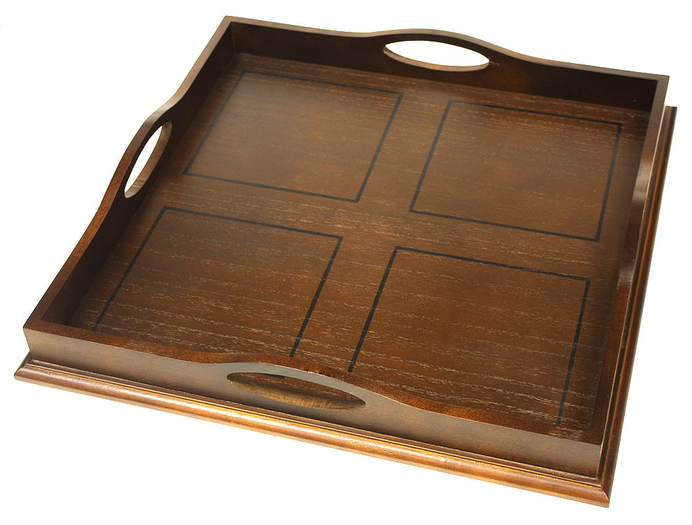 Classic Wood Serving Trays / Ottoman Trays - Tyler Morris Woodworking