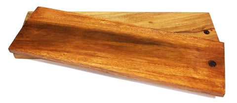 overschot Danser fluiten Mountain Woods Brown Solid Acacia Plank Cutting Board - 30''