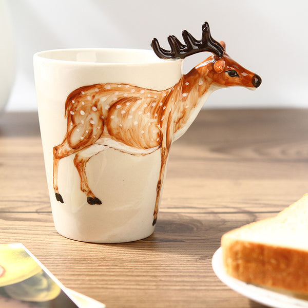  3D  Animal Ceramic Cup INFMETRY