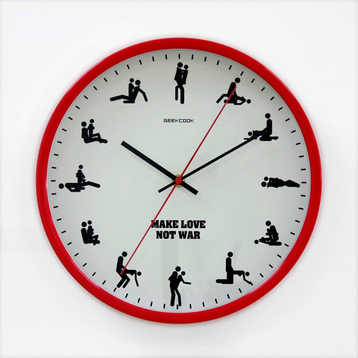Sex Time Wall Clock