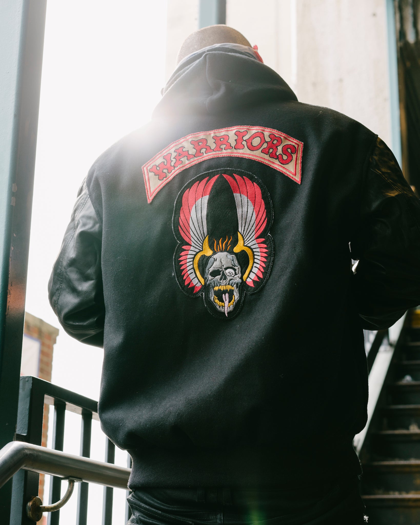 warriors varsity jacket