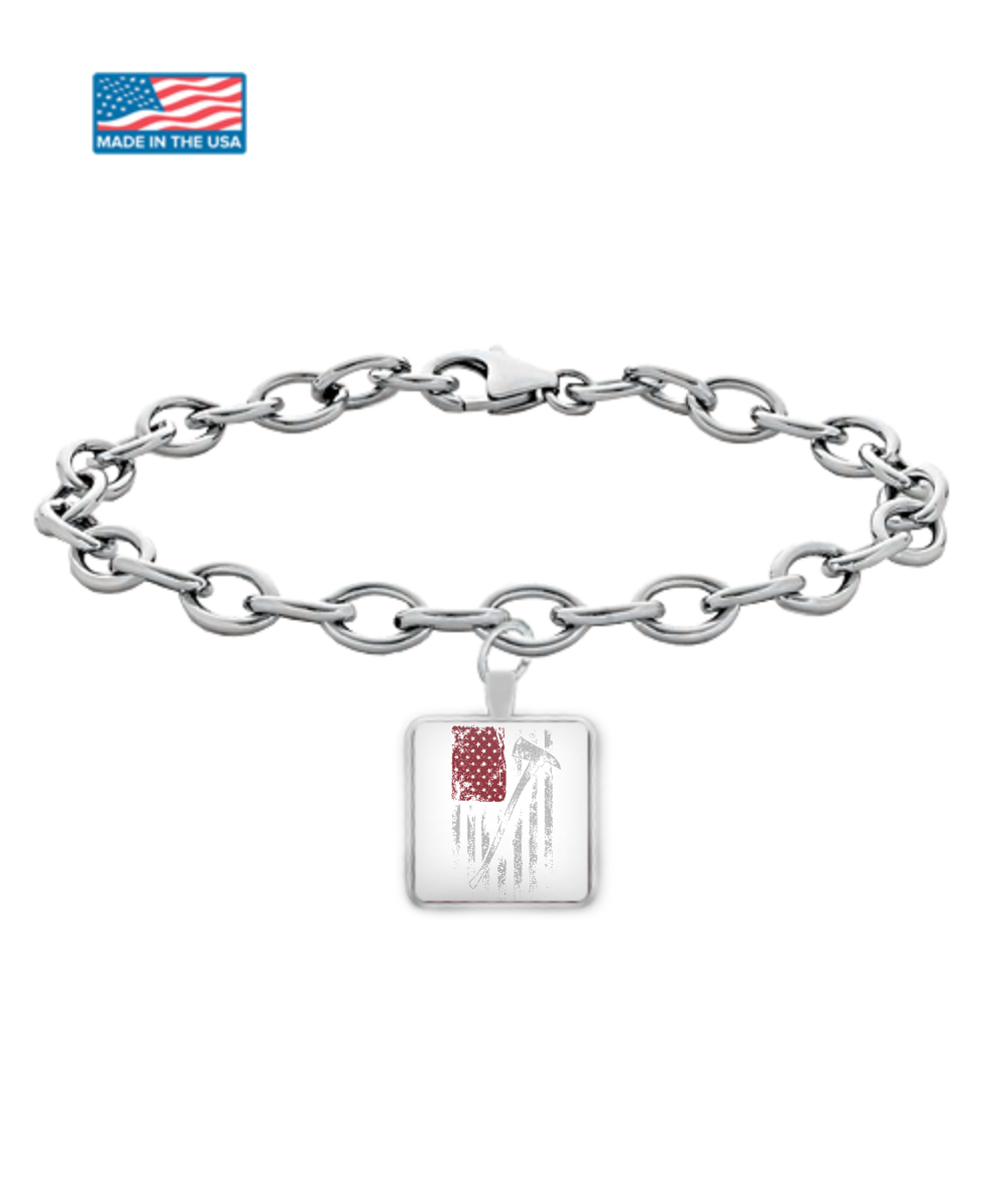 Firefighters - Patriotic Bracelet