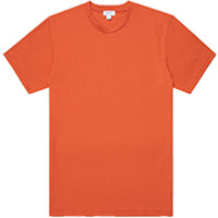 Sunspel Riviera T-Shirt in Burnt Sienna