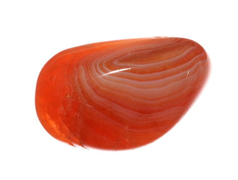 Red agate stone.