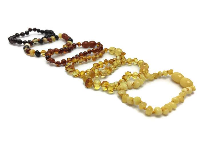 baltic amber teething bracelet