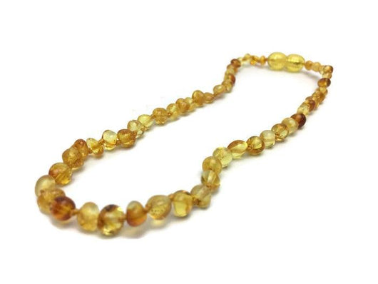 amber teething necklace buy buy baby