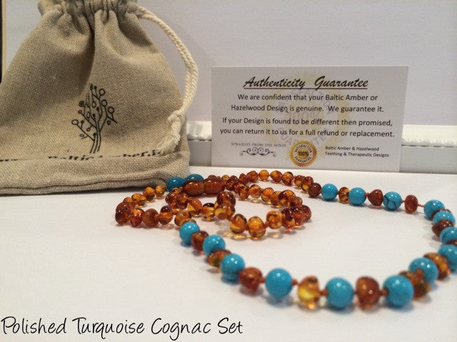 authentic teething necklace