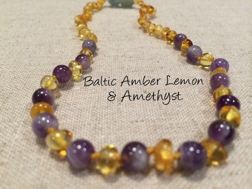 Manage Angry Toddler with Baltic Essentials Amethyst and Lemon Amber