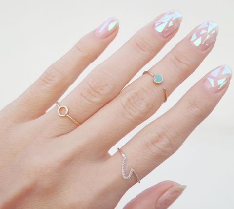 Rings and the art of nails!