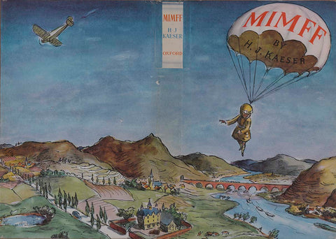 Edward Ardizzone, Cover for H.J. Kaeser, Mimff: The Story of a Boy Who Was Not Afraid, Oxford University Press, 1939, Photolithograph