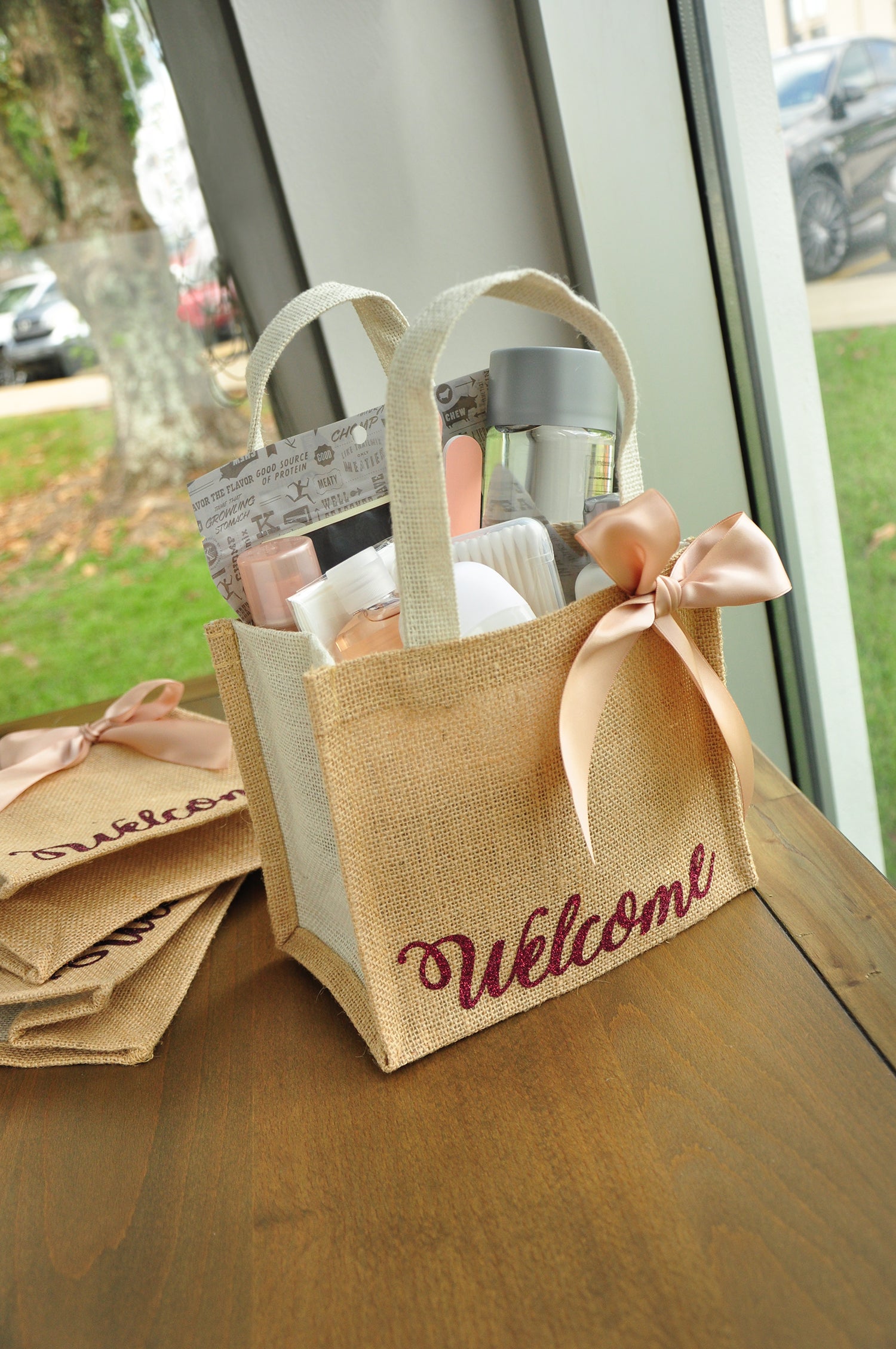 hotel baskets for wedding guests