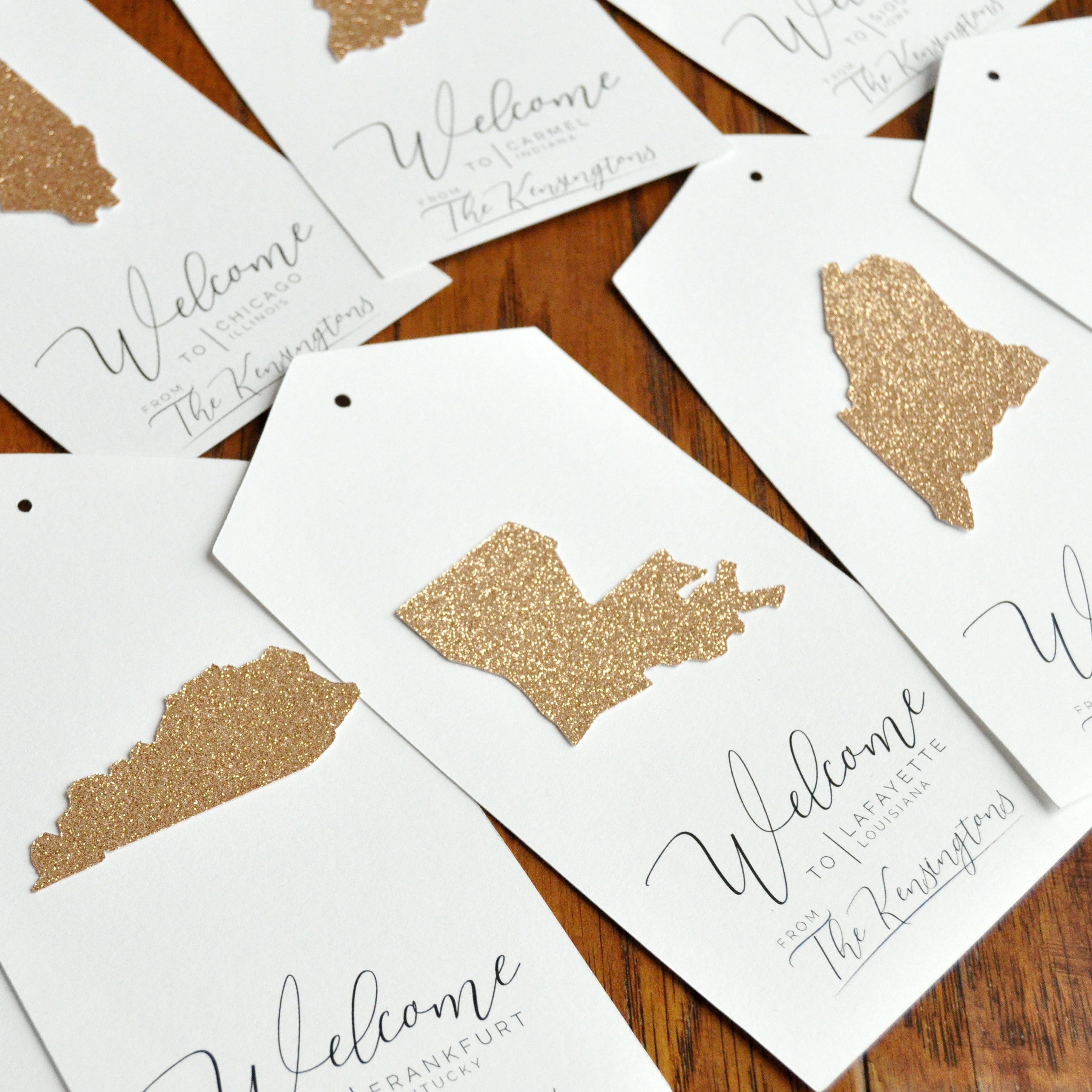 wedding bag tags