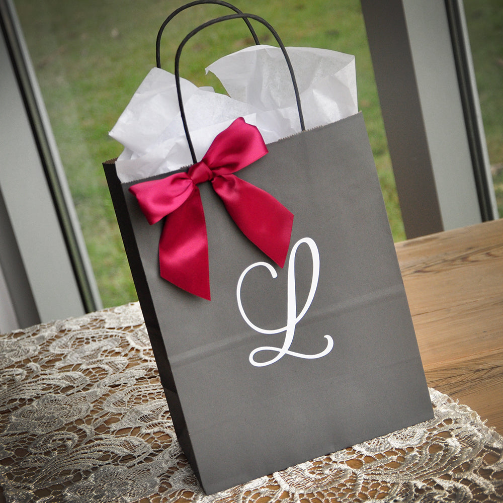 red gift bags with handles