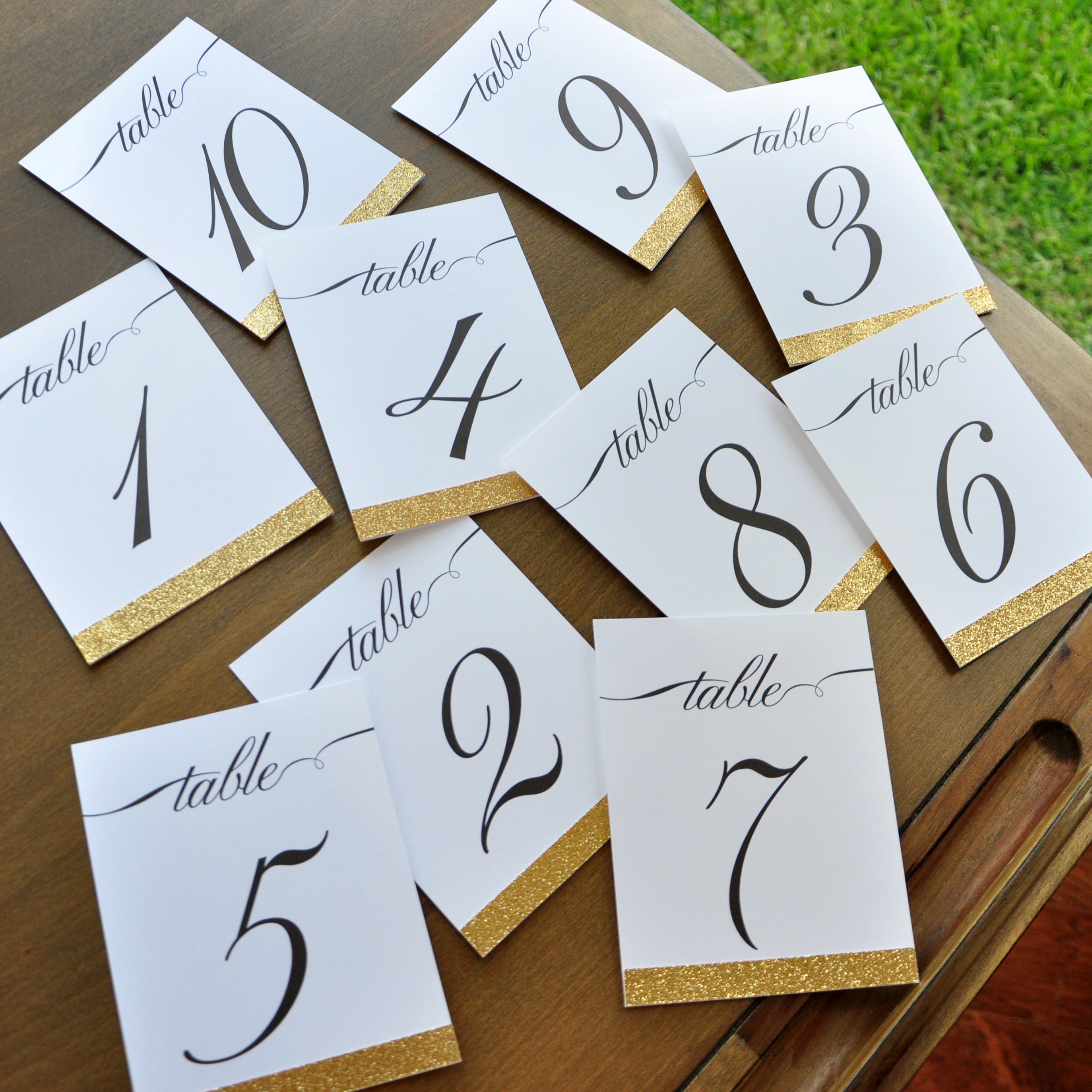 15+ Table Number Card Wedding Pics