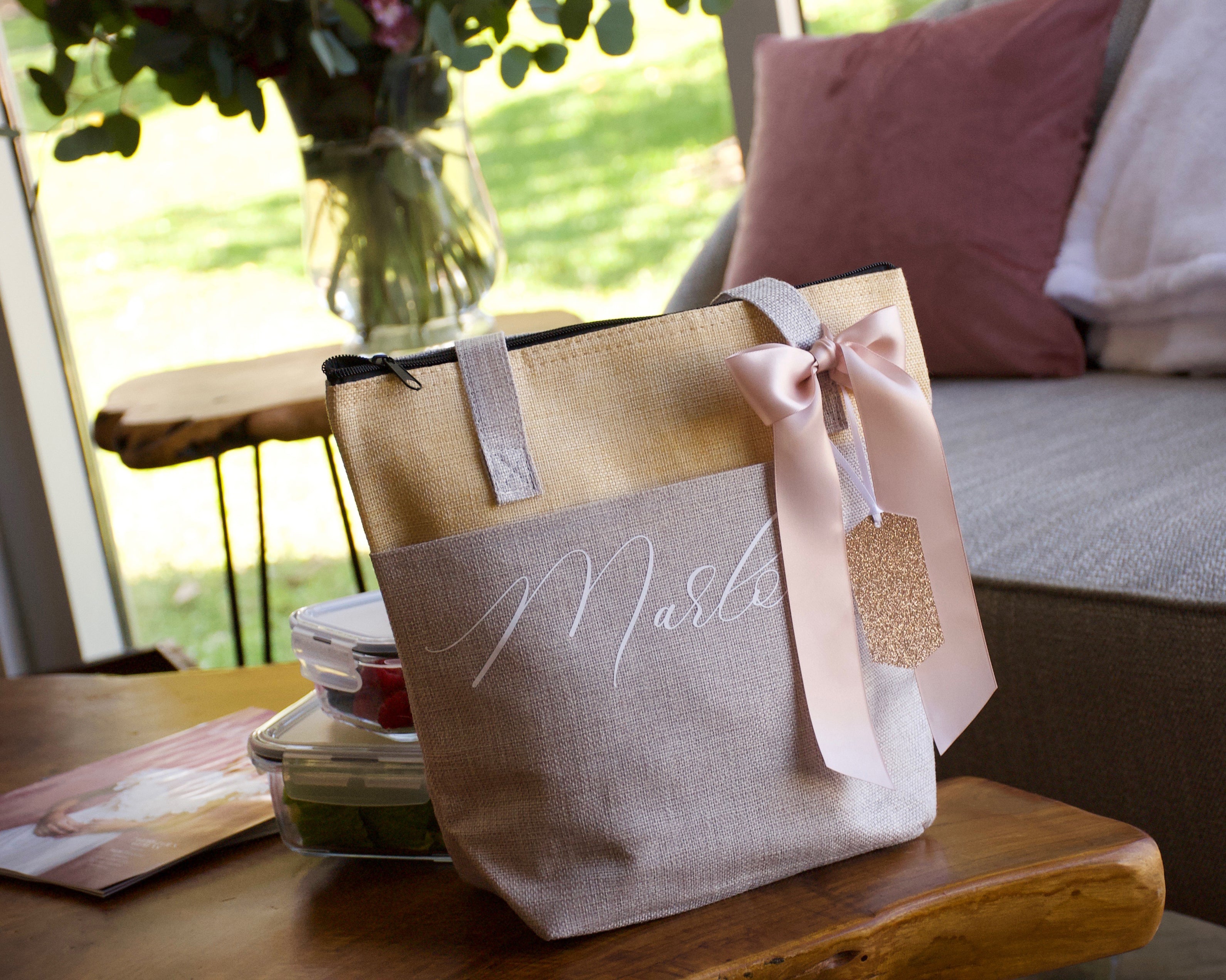 lunch on the go insulated lunch bag