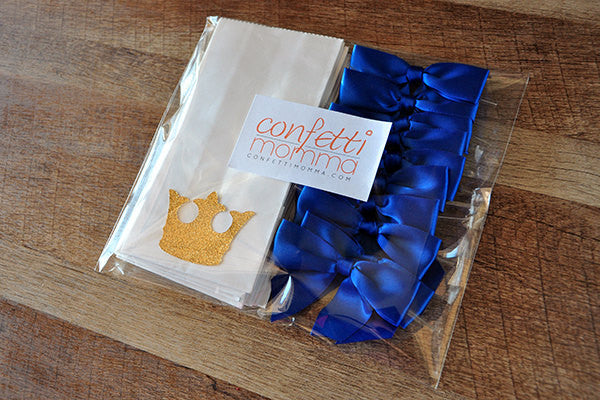 royal prince baby shower favors