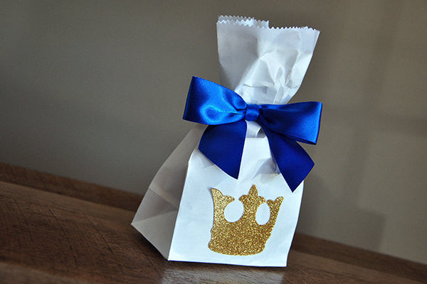 prince baby shower favors