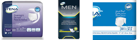 TENA Canada products for Women, Men & Kids