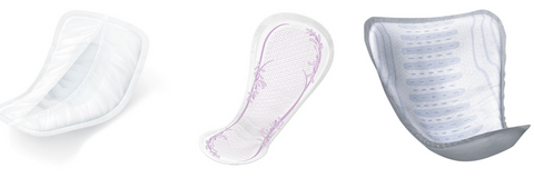 Pads, Liners, Guards & Shields for light incontinence protection