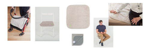 Washable chair pads for incontinence