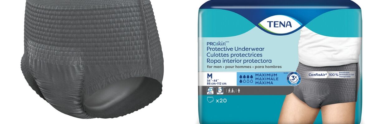 Men's disposable bladder leak underwear: TENA vs Attends vs Prevail –