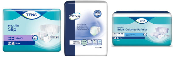 TENA Small Briefs: Adult Diapers for Kids in 3 Sizes