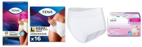 TENA Super Plus Incontinence Underwear for Women