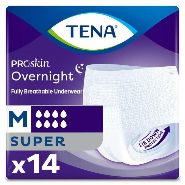 Overnight incontinence disposable underwear | TENA ProSkin Overnight ...