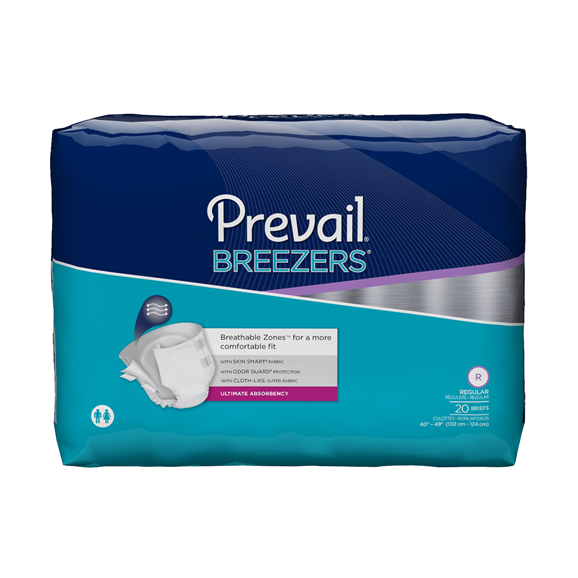 Adult diapers for heavy urinary incontinence | Prevail Breezers Absorbency Adult Briefs MyLiberty.Life