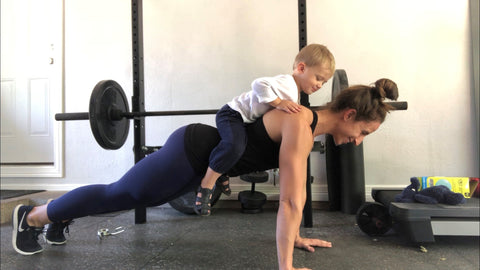 olivia-bauman-and-son-work-out