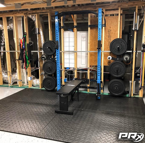 Home gym with just using studs