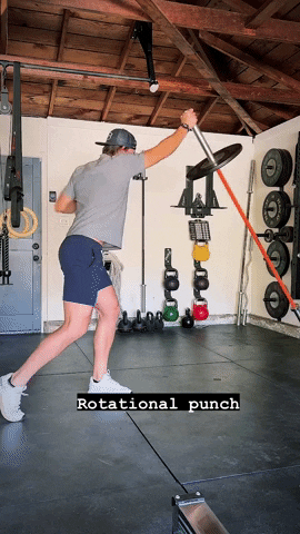 Animated: Rotational Punch with Landmine