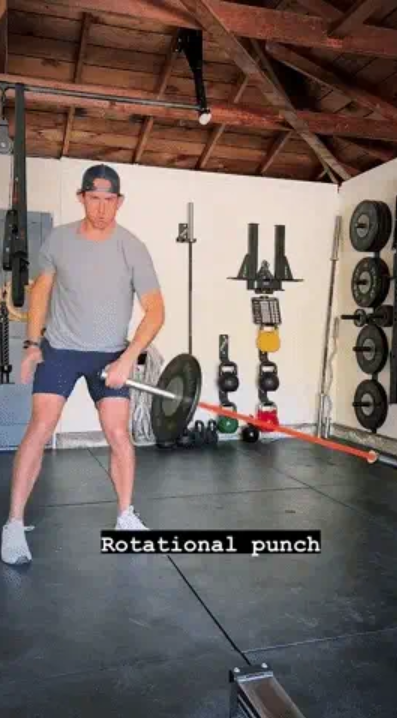 Static: Rotational Punch with Landmine