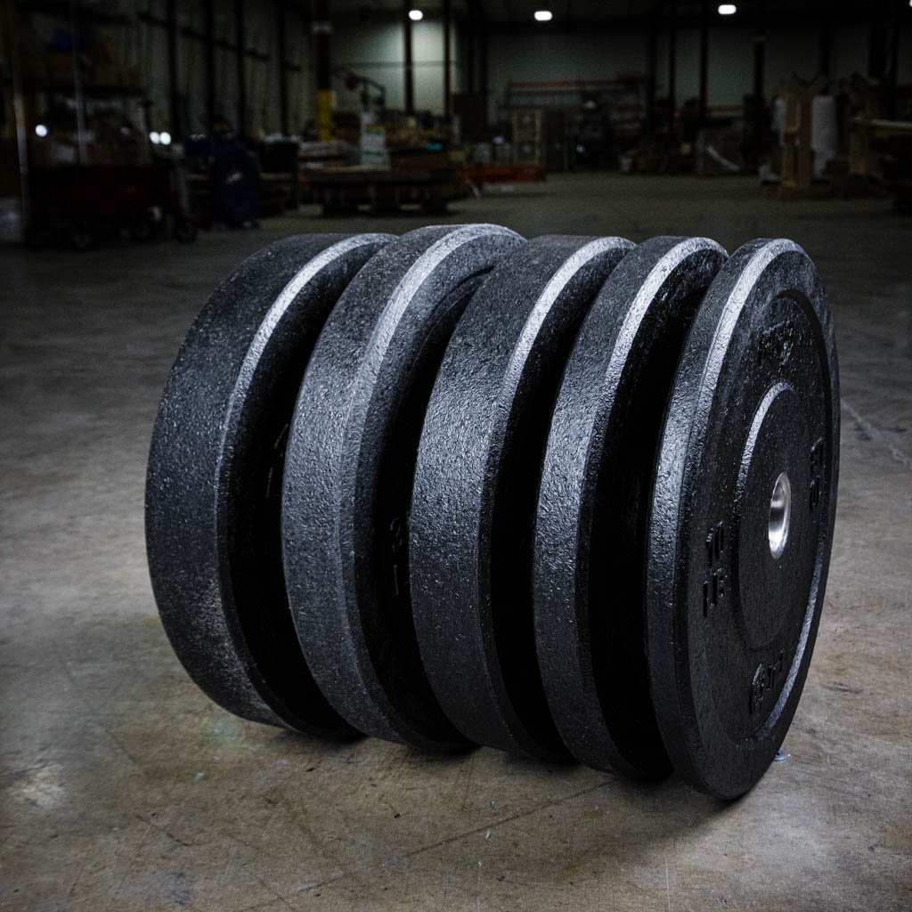 crumb rubber bumper plates