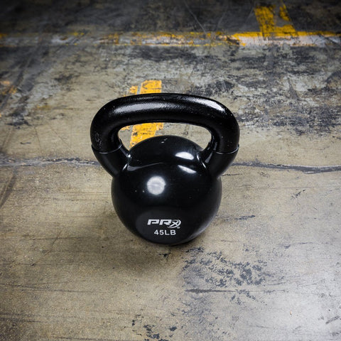 Urban Fitness UF Vinyl Coated Kettlebell 8KG - Red