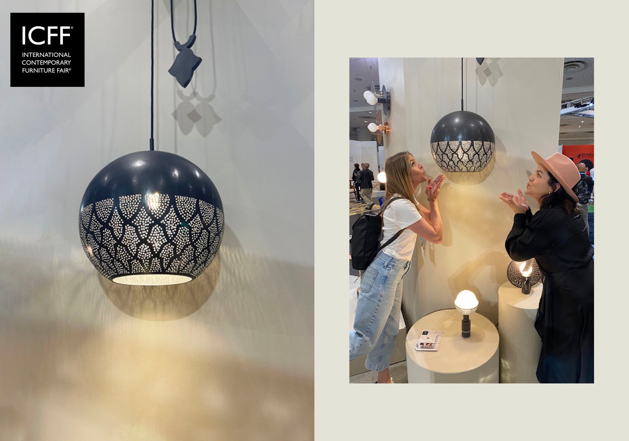 dounia home icff 2023 lighting luxury