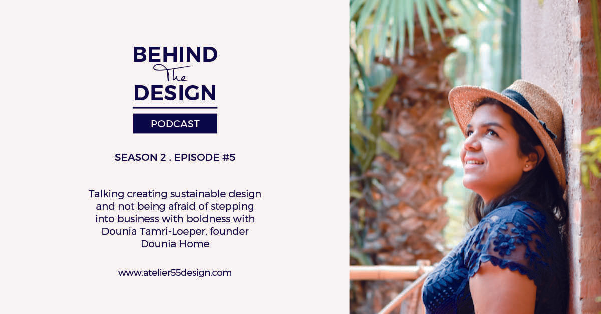 dounia home podcast "behind the design"