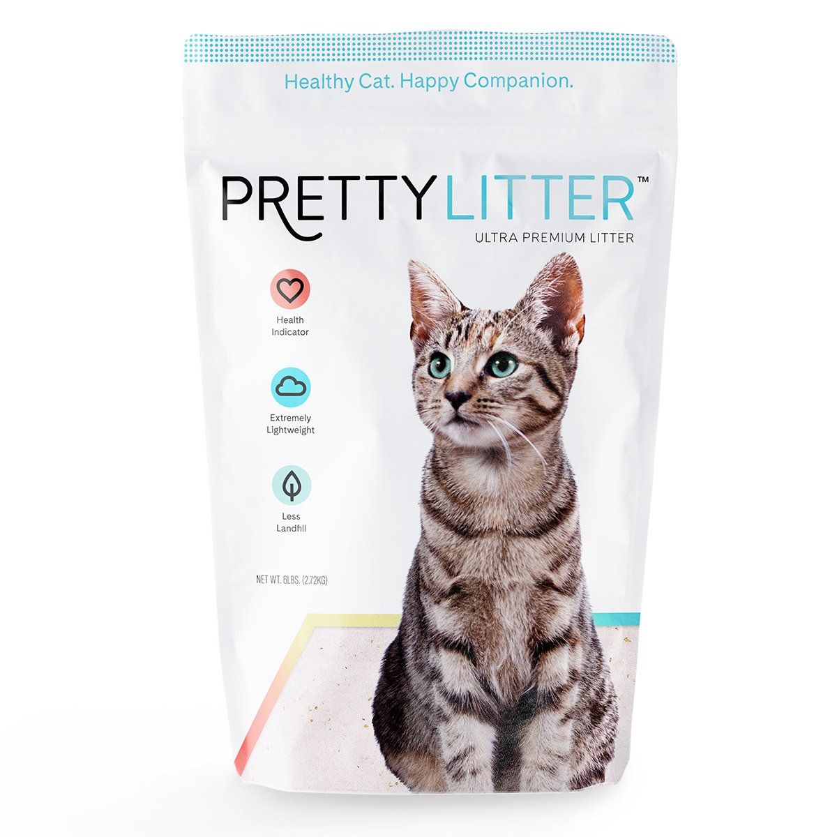 cat litter changes color