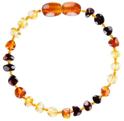 Rainbow Amber Bracelet