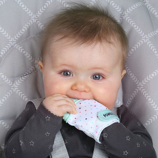 baby teething glove