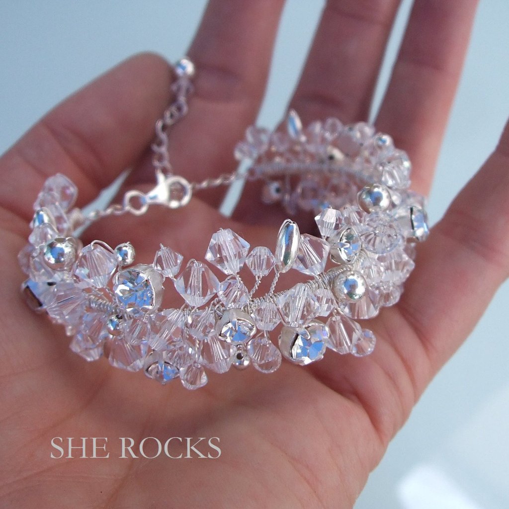 handmade crystal jewelry