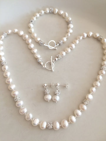 pearl bridal jewellery