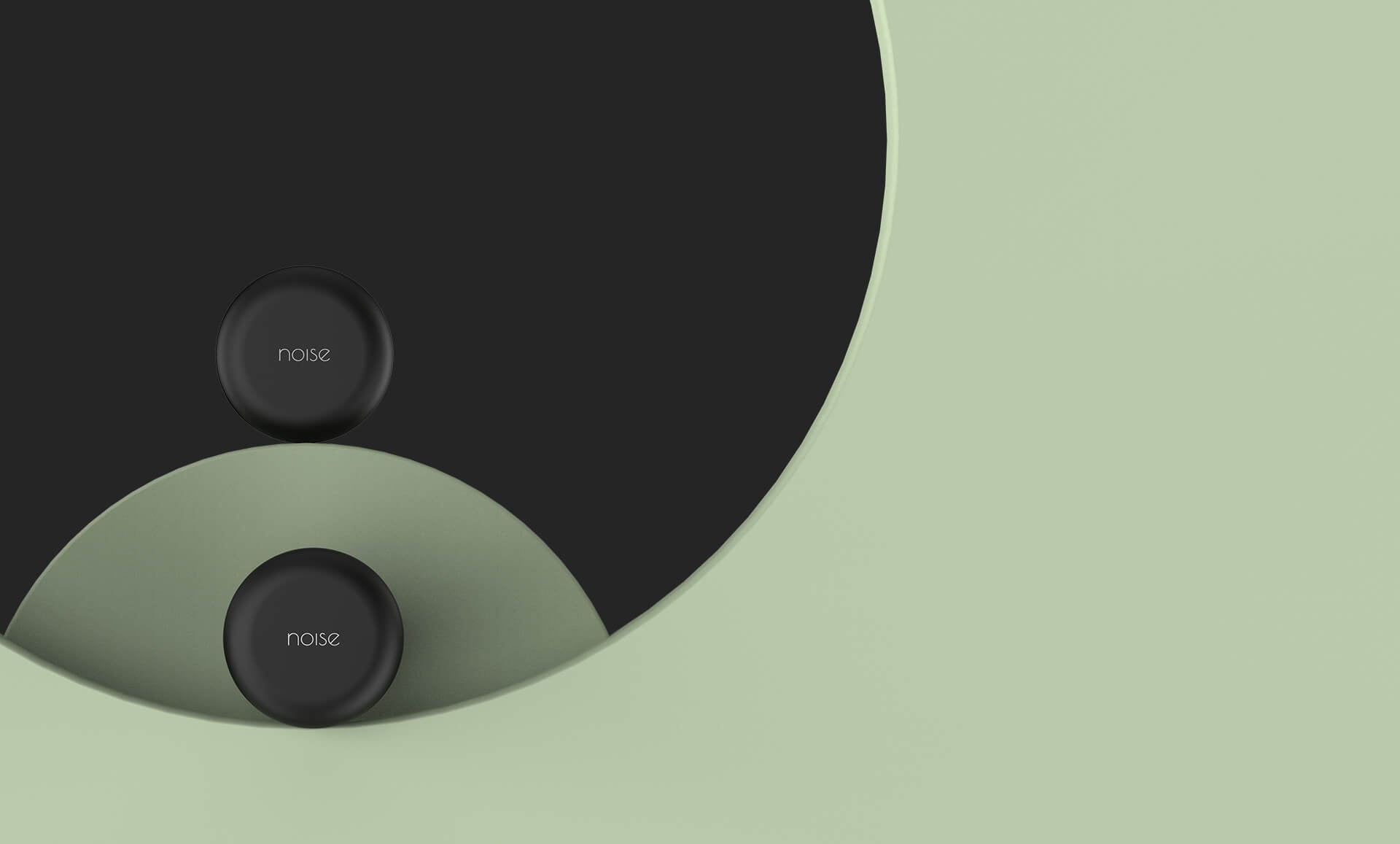 Noise Shots Groove Truly Wireless Earphones | Stylish Round & Compact