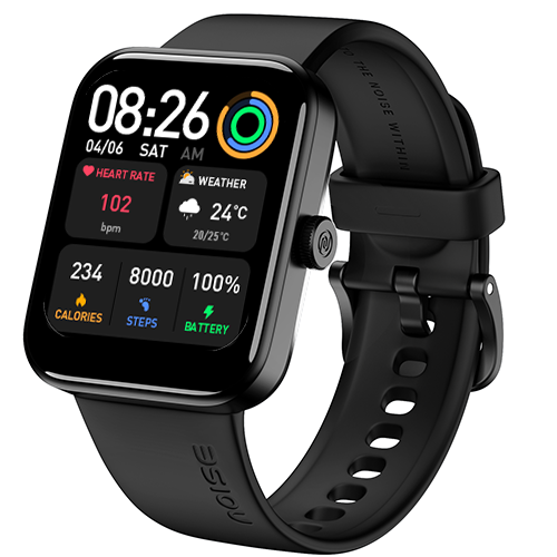 noise smart watch bp monitor