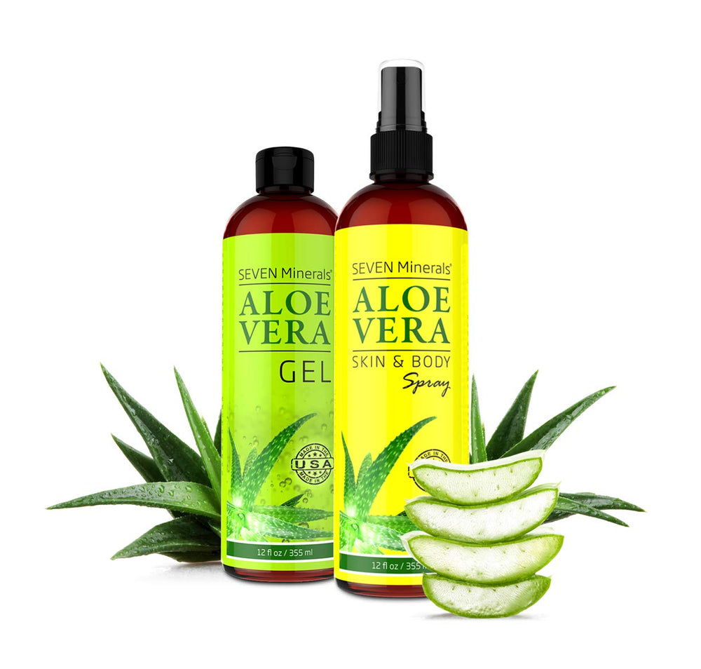 Aloe Vera Gel And Spray Seven Minerals 5157