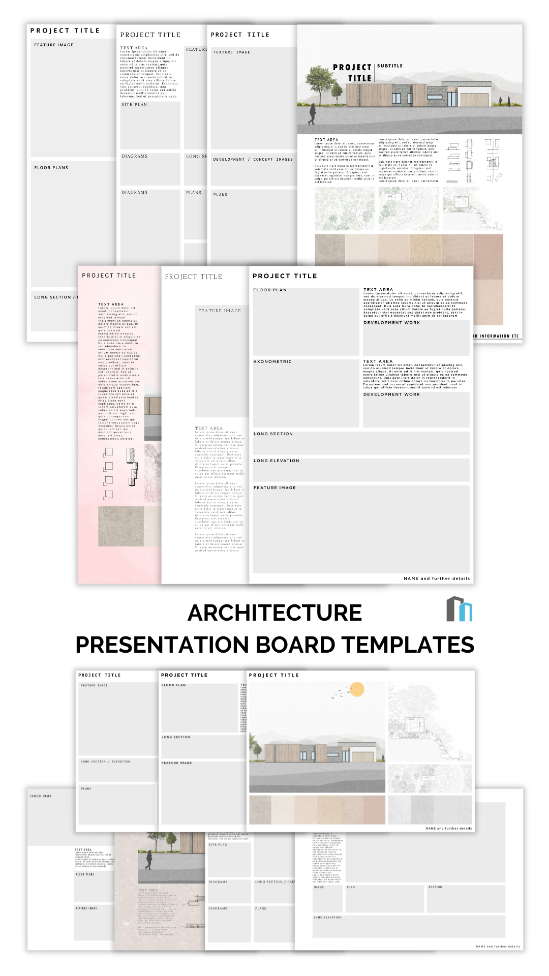 presentation board psd