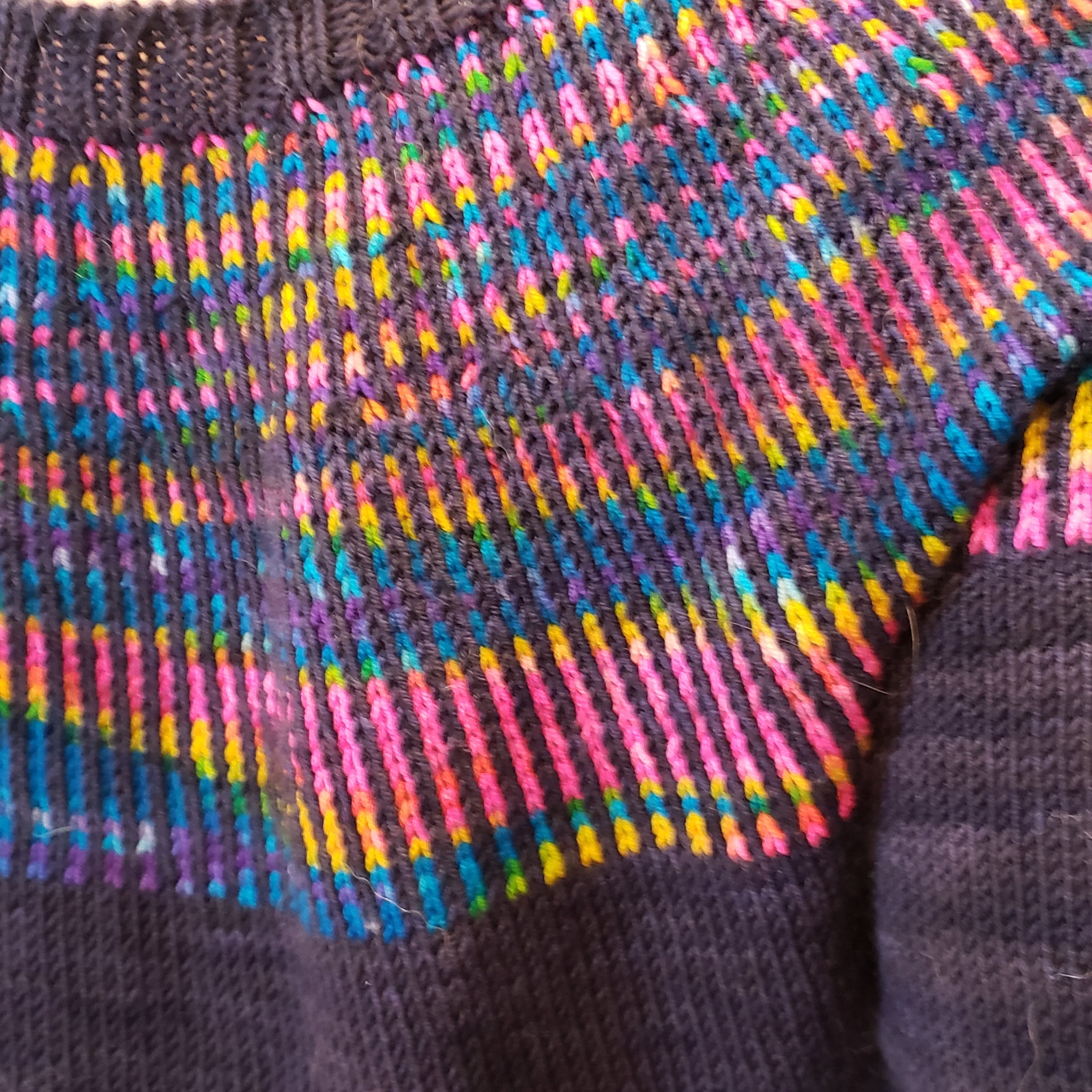 Fingering Cool Name Stripe Sweater Pattern – Sea Turtle Fiber Arts